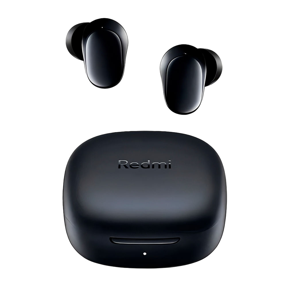 Audífonos bluetooth True Wireless Xiaomi Buds 6 Play, resistencia al agua IPX4, duración máx. 36 horas con estuche de carga, negro